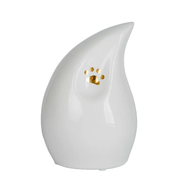 Pet Ash Keepsakes – A Ceramic Cat Paw Urn That Honors Their Memory - 图片 3