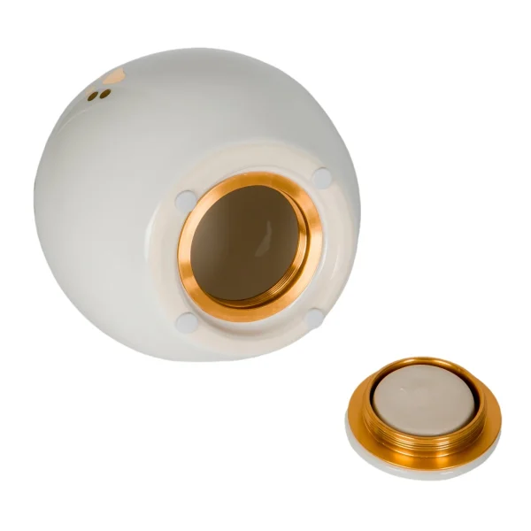 Pretty Urns for Ashes – Elegant Teardrop Ceramic Design for Pets or Loved Ones - 图片 2