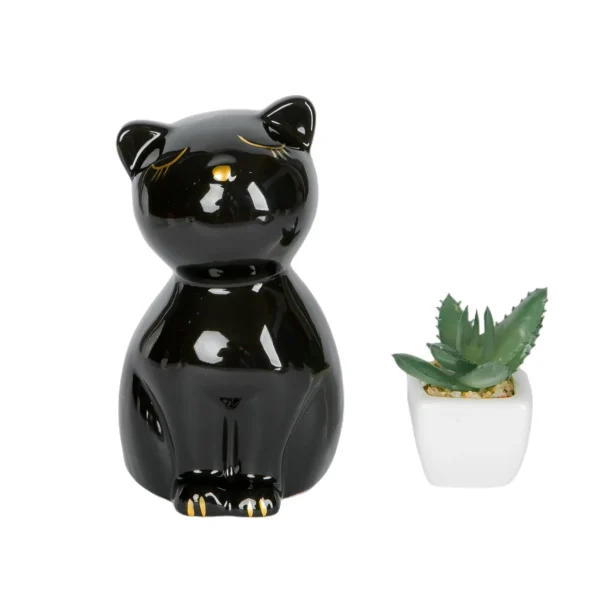 Sleeping Black Cat – A Peaceful Urn for Your Beloved Pet